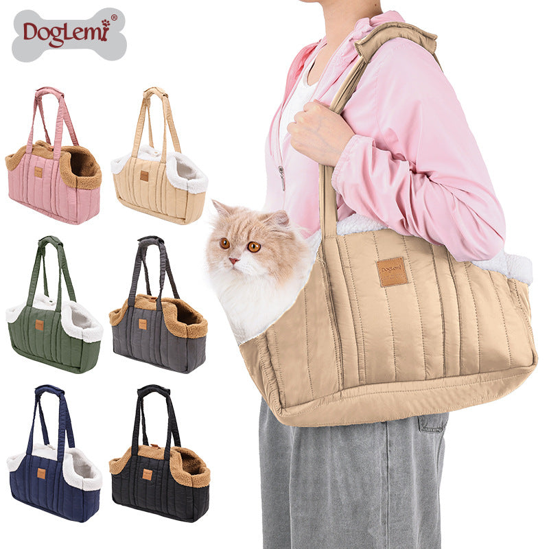 Sac de transport pour animaux de compagnie, sac à bandoulière stérilisé, épais, portable, grande capacité, pour chiens, sac pour animaux de compagnie