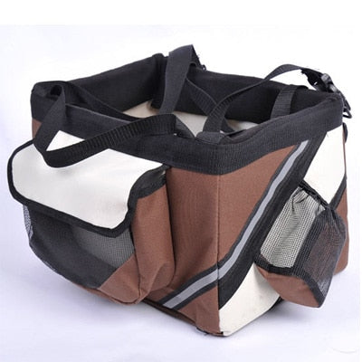 Portable, panier pour vélo, sac de transport pour chiot, chien, chat, siège de vélo pour petit chien Produits Accessoires de voyagecle carrier bag basket Puppy Dog Cat Travel bike carrier Seat bag for small dog Products Travel Accessories