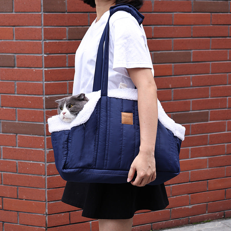 Sac de transport pour animaux de compagnie, sac à bandoulière stérilisé, épais, portable, grande capacité, pour chiens, sac pour animaux de compagnie