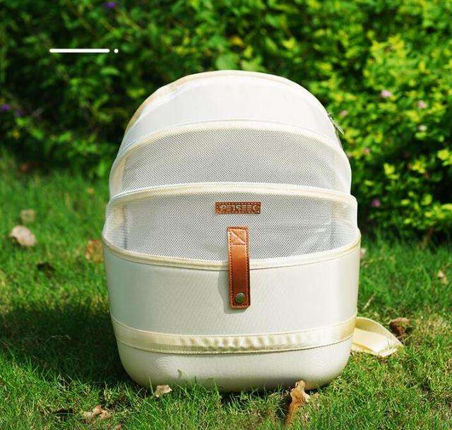 Sac pour petit chat Sac à bandoulière pour chien Sac de voyage léger Sac de voyage capsule spatiale