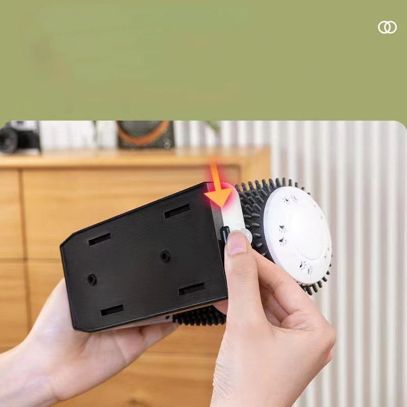 Brosse automatique intelligente pour chat, brosse à frotter pour coin, griffoir pour chat, massage pour éliminer les poils morts, masseur pour chat