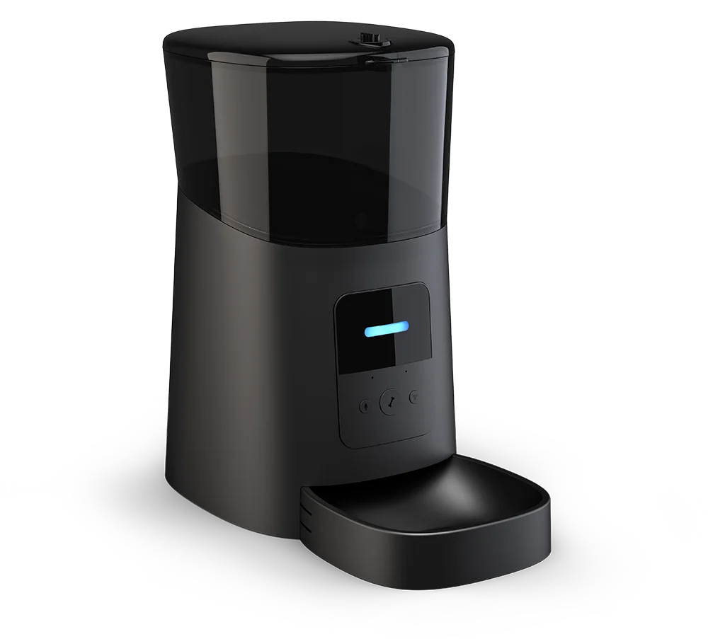 Distributeur automatique de nourriture pour chiens et chats Smart Feed Distributeur de nourriture pour animaux compatible Wi-Fi Application pour smartphone iPhone Enregistreur vocal et alimentation programmable