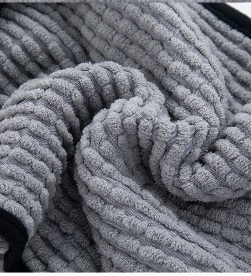 Serviette de bain super absorbante pour animaux de compagnie Serviettes pour chat à séchage rapide Peignoir pratique et doux Gant de toilette pour animaux de compagnie Accessoires pour chiens