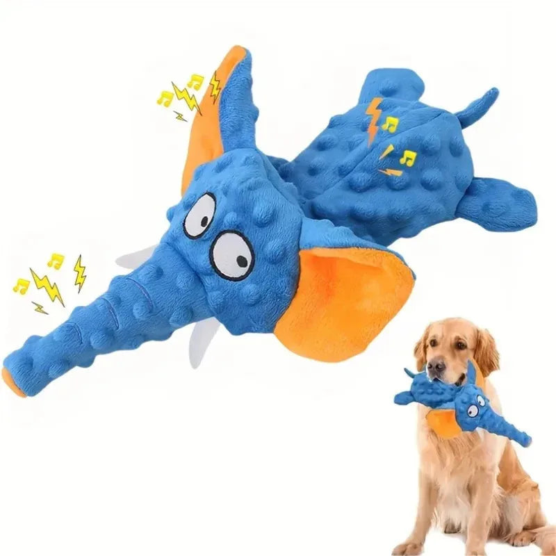 Jouet à mâcher interactif vocal pour chiens et chats  avec fonction de nettoyage des dents pour animaux de compagnie