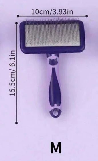 Brosse pour chiens pour toilettage des caniches Brosse démêlante pour démêler les poils des caniches, bergers allemands, pitbulls, yorkshires et retrievers Bain