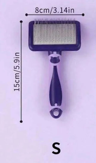 Brosse pour chiens pour toilettage des caniches Brosse démêlante pour démêler les poils des caniches, bergers allemands, pitbulls, yorkshires et retrievers Bain